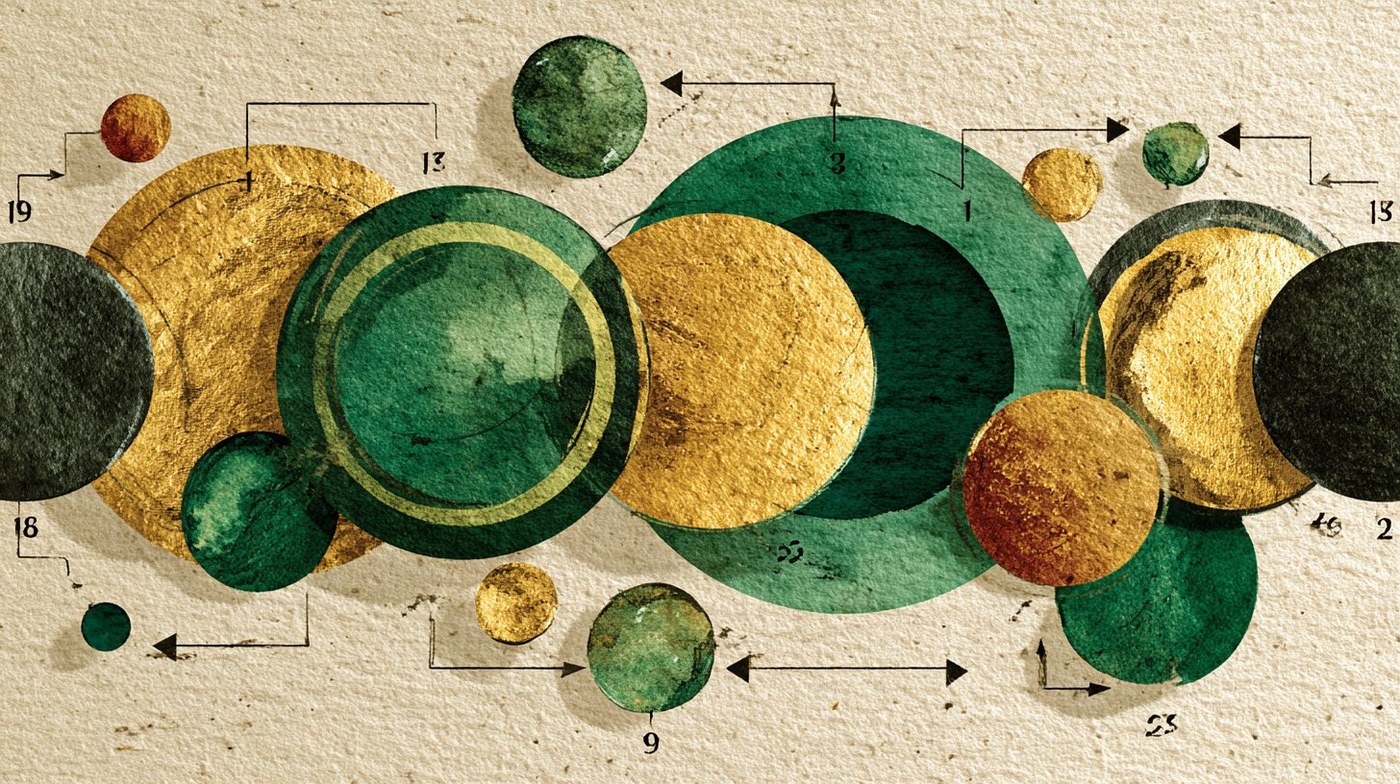 Diagram of a revolving credit cycle with arrows showing draw and repayment